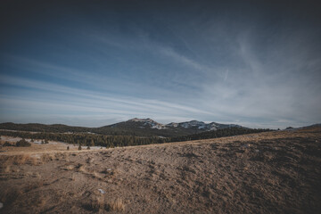 landscape in the mountains