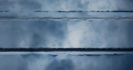 Wall Mural - Sea blue and cyan Caribbean wood texture pattern background