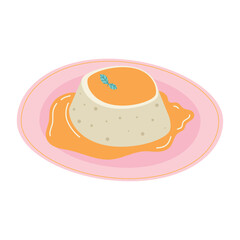 Poster - sweet pudding pastry