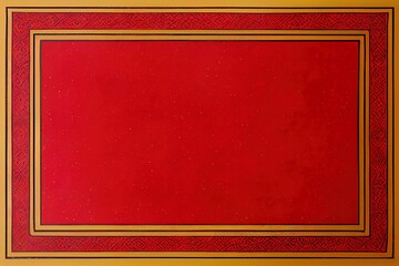 Poster - beautiful mughal arts motifs and border textile digital elements