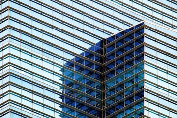 Wall Mural - Gebäudefassade aus Glass und Stahl