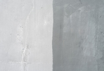 Wall Mural - painted grey wall texture, background