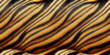 Tiger Skin Pattern As Wallpaper