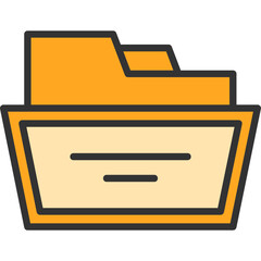 Sticker - Folder Icon