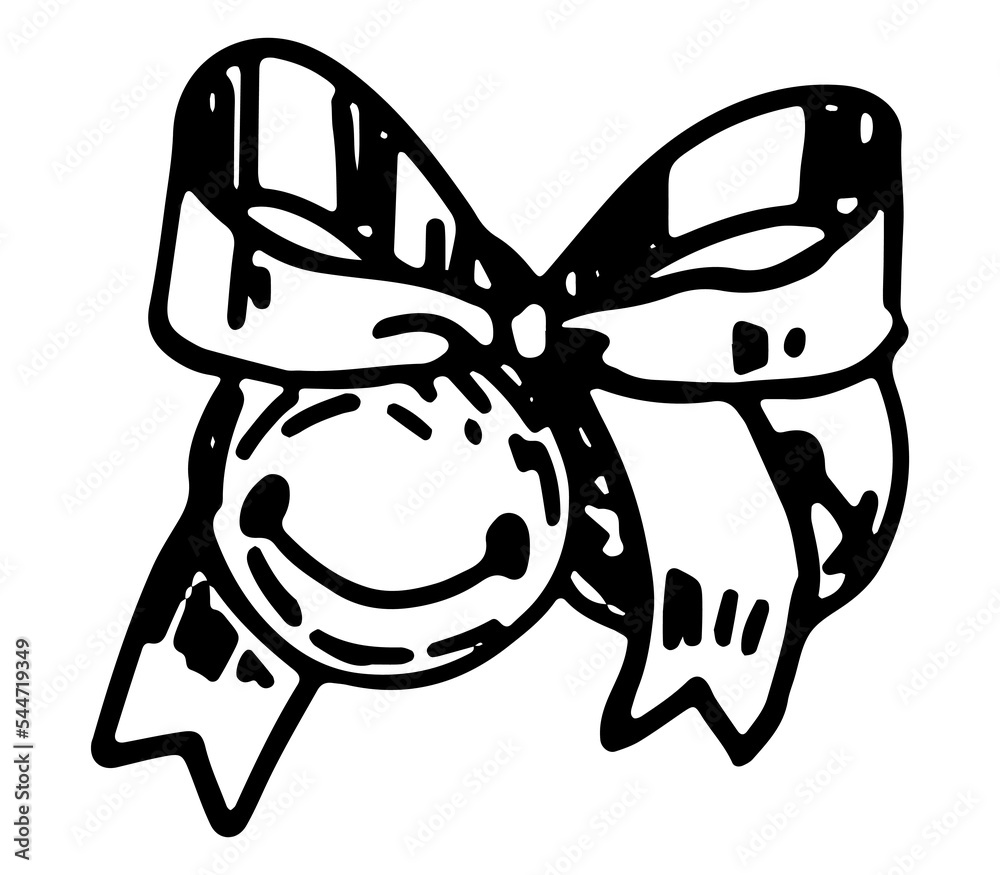 Doodle of Jingle bells, sleigh bell. Outline drawing of bell Christmas  decoration. Hand drawn vector illustration. Single clipart isolated on  white. Stock Vector | Adobe Stock, image size:1000x875