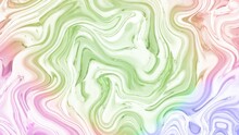   Abstract Waves Background Animation Colorful Liquid Wave Texture Background 