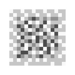 Wall Mural - censor blured effect checkered texture. gray pixel mosaic square pattern hiding text, image or anoth
