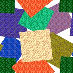 abstract geometric sewing stitch patch seamless pattern for wrapping paper and fabrics and linens