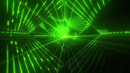 This stock motion graphic  video of 4k Colored Abstract Glossy Tunnel with gentle overlapping curves on seamless loops.