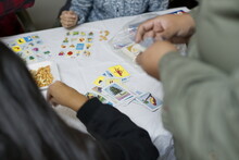 People Playing Board Games, Loteria With Friends
