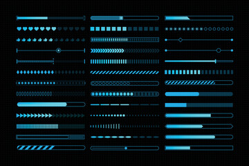 set loading on monitor technology concept design