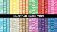 Collection Military And Army Camouflage Seamless Pattern