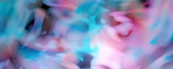 Poster - abstract multicolor background on 3d rendering