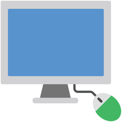 Sticker - LCD Flat Illustration