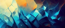 Abstract Blue Background Wallpaper