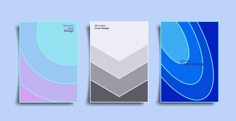 Wall Mural - Creative covers design. Pattrens soft color design. Future minimalist  geomatrcic pattren, vector, poster, abstract background. Eps10 vector set.