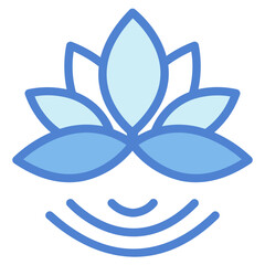 lotus two tone icon style