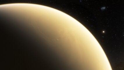 planets and galaxy, science fiction wallpaper. beauty of deep space. billions of galaxy in the unive