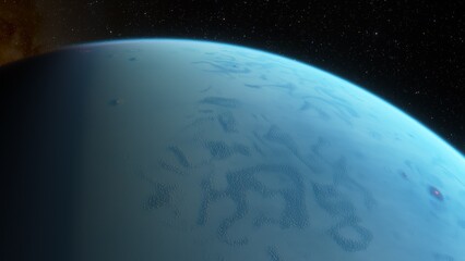 planets and galaxy, science fiction wallpaper. beauty of deep space. billions of galaxy in the unive