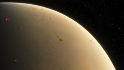 planets and galaxy, science fiction wallpaper. beauty of deep space. billions of galaxy in the unive