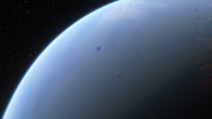 planets and galaxy, science fiction wallpaper. beauty of deep space. billions of galaxy in the unive