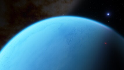 planets and galaxy, science fiction wallpaper. beauty of deep space. billions of galaxy in the unive