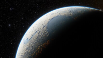 planets and galaxy, science fiction wallpaper. beauty of deep space. billions of galaxy in the unive