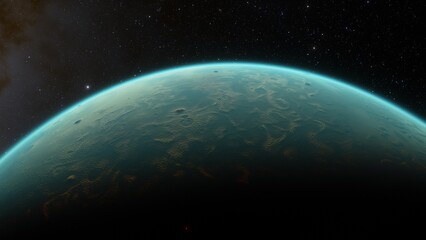 planets and galaxy, science fiction wallpaper. beauty of deep space. billions of galaxy in the unive