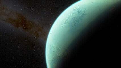 planets and galaxy, science fiction wallpaper. beauty of deep space. billions of galaxy in the unive
