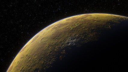 planets and galaxy, science fiction wallpaper. beauty of deep space. billions of galaxy in the unive