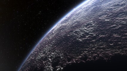 Planets and galaxy, science fiction wallpaper. Beauty of deep space. Billions of galaxy in the universe Cosmic art background 3d render
