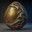 Dragon eggs. Mysticism in the Middle Ages in the style of steampunk. Gen Art