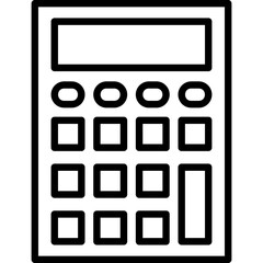 Sticker - Calculator Icon