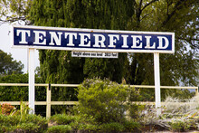 Tenterfield Train Station Sign