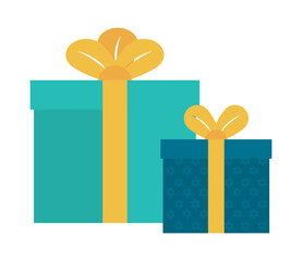 Wall Mural - gift boxes icon