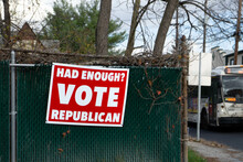 Had Enough? Vote Republican Sign