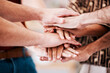 © Emily N/peopleimages.com - Hands, team building and employee teamwork with business community support, diversity collaboration or motivation together. Corporate unity, staff solidarity or creative startup workforce cooperation