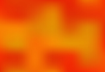 Wall Mural - Light Orange vector blurred background.