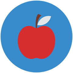 Canvas Print - Apple Vector Illustration