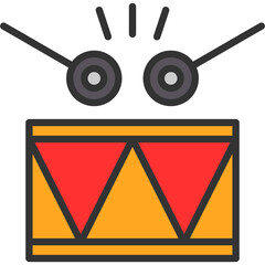 Sticker - Drum Icon