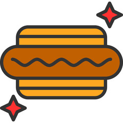 Poster - Hot Dog Icon