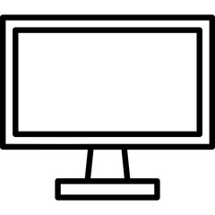 Poster - Monitor Screen Icon