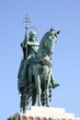 Vertical shot of the statue in Budapest, Hungary