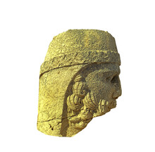 Heads Of The Statues On Mount Nemrut Dagi In Turkey. The Mausoleum Of Antiochus I (69–34 B.C.) - UNESCO World Heritage Site