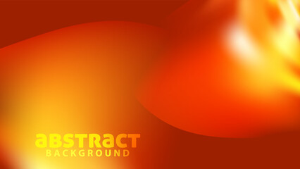 Leinwandbilder - Abstract red background with fiery glowing blurred shapes