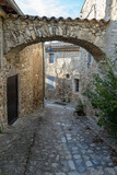 Fototapeta Uliczki - village médiéval de Mirmande dans la Drôme
