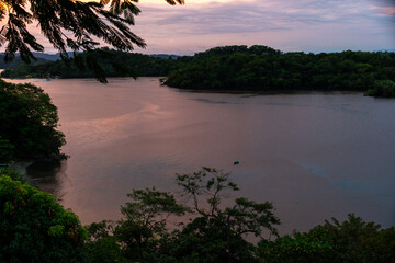 Poster - sunset in costa rica 