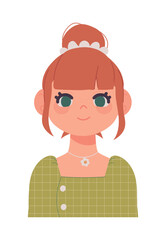 Poster - cute woman avatar