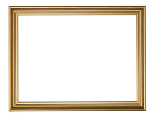 gold wooden frame