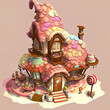 © Willem505 - Tiny candy house, delicious candy house